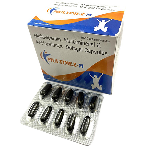 Multivitamin Multimineral And Antioxidants Softgel Capsules