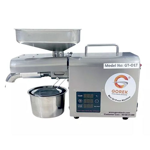 Silver Oil Extractor Machine Gt-o1t