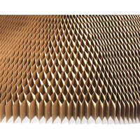 Plain Paper Honeycomb Core Sheet - Paper Material, Brown Color, Also Available In White And Printed Options | Honeycomb Paper Type Features