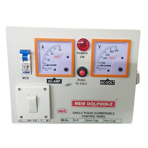 1hp Mild Steel Box Submersible Control Panel