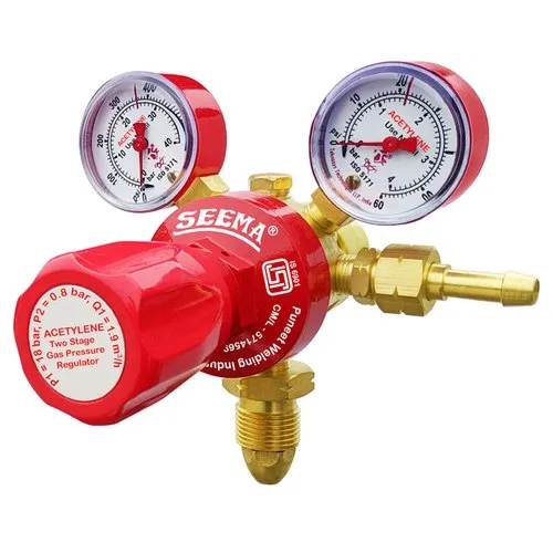 Two Stage Acetylene Gas Pressure Regulator At 199900 Inr In Kolkata Puneet Welding Industries 0870