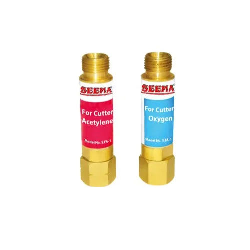 Yellow Seema Flash Back Arrestor For Gas Cutting Blowpipe