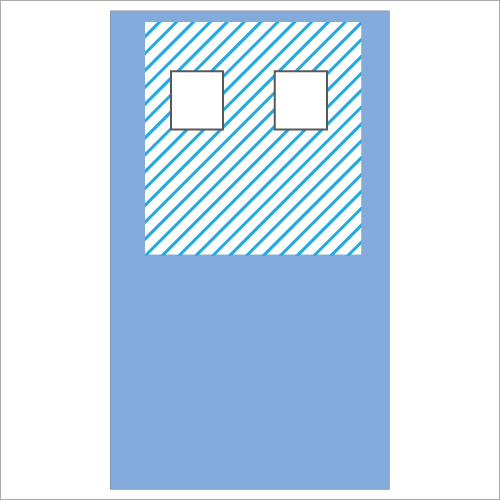 Blue Angiography Drape