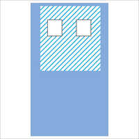 Angiography Drape - Medical-grade Sms Fabric, 70% Absorbent Coating, Blue | Disposable, Non-woven, Rectangular Design, Eo Sterilized, Four Fenestrations For Aseptic Accessibility