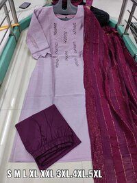 KURTI PANT WITH DUPATTA