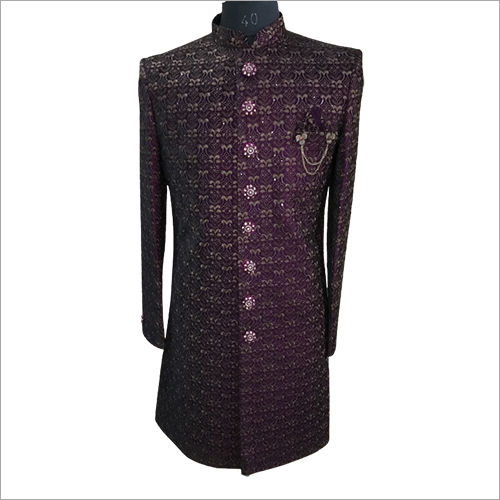 Crepe Inw15422 Indo Westerns Sherwani