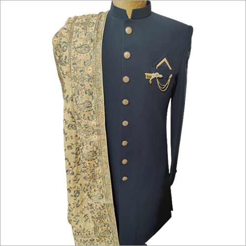 Crepe Inw Indo Westerns Sherwani