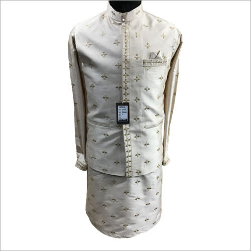 Mens Kurta With Waistcoat