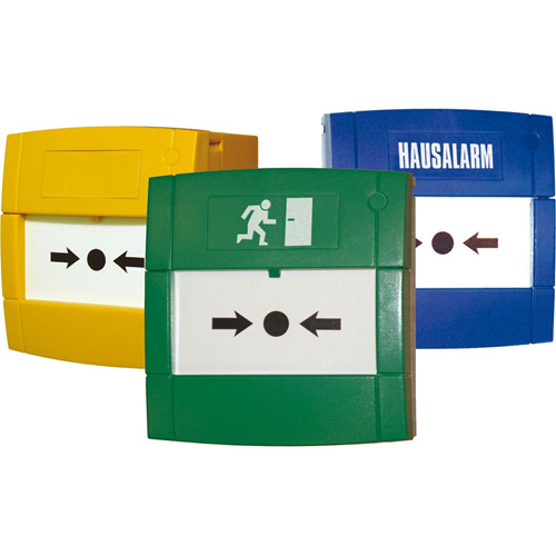GREEN MANUAL CALL POINT EMERGENCY DOOR