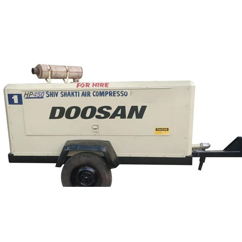 Doosan HP450 Air Compressor Rental Services By SHIV SHAKTI AIR COMPRESSO