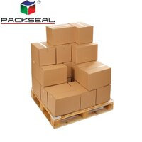 PIC-9050 SEMI AUTOMATIC TOP AND BOTTOM CARTON TAPING MACHINE 2 INCH OR 3 INCH