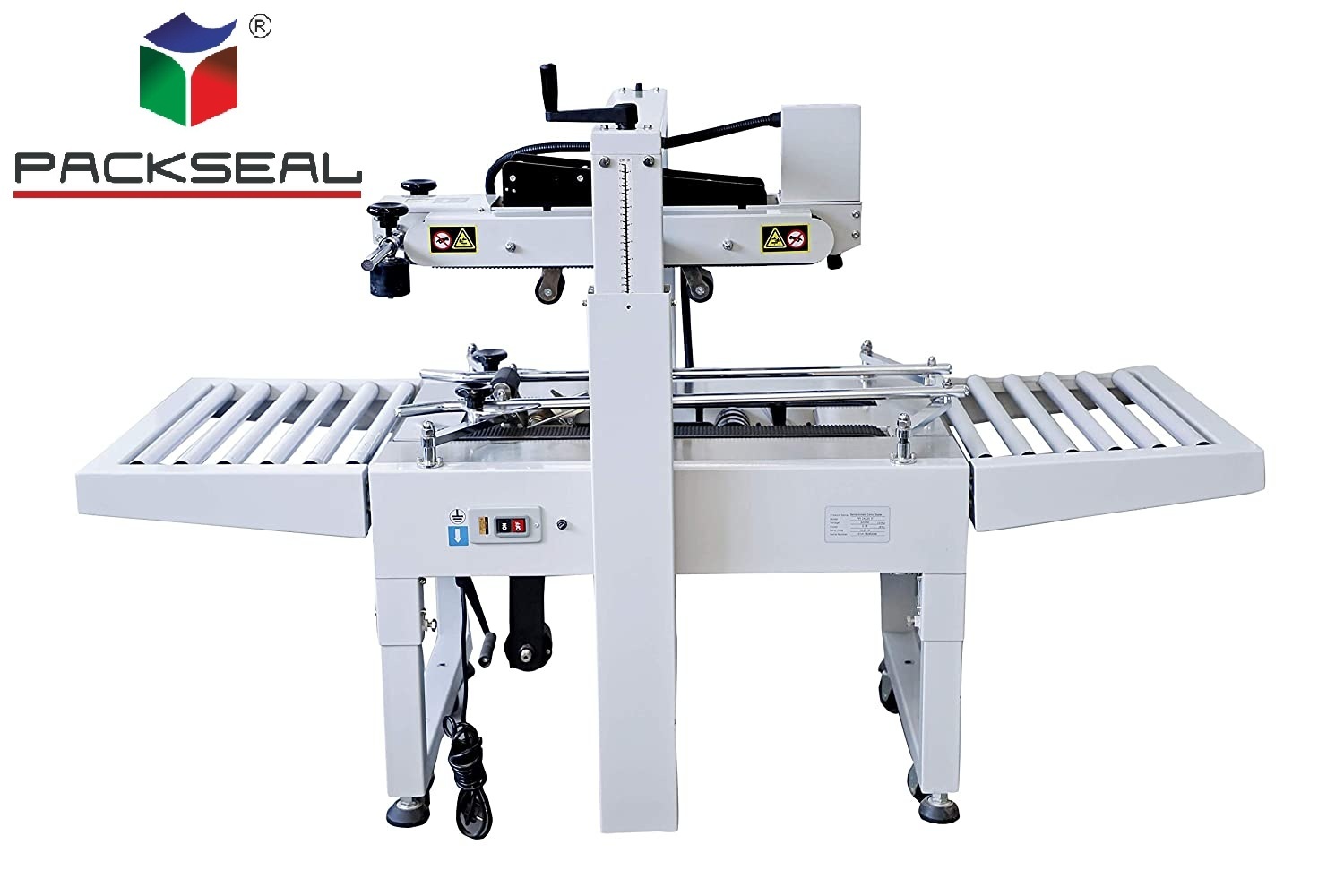PIC-9050 SEMI AUTOMATIC TOP AND BOTTOM CARTON TAPING MACHINE 2 INCH OR 3 INCH