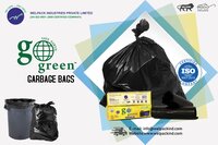 GO Green Black Garbage bags