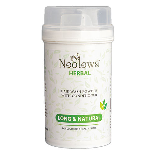 Neolewa(long And Natural) Herbal Hair Wash Powder With Conditioner