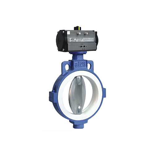 Pneumatic Replaceable Muffler Butterfly Valve