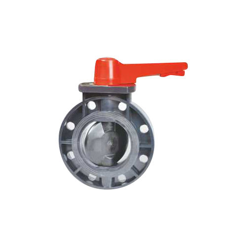 Hand Lever Operated Upvc Butterfly Valve Application: Industrial