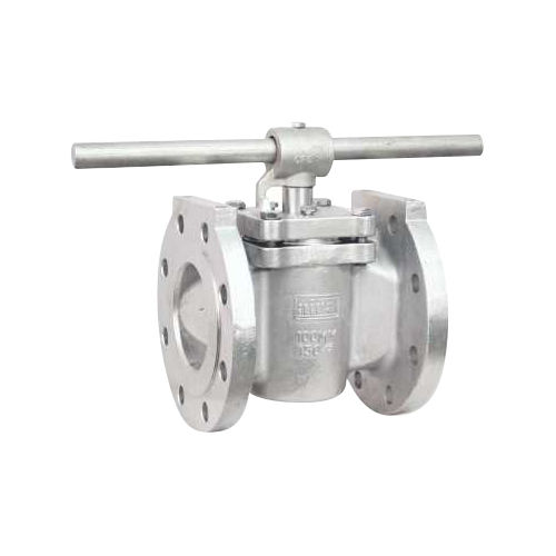 2 Way Plug Valve Flanged End Application: Industrial