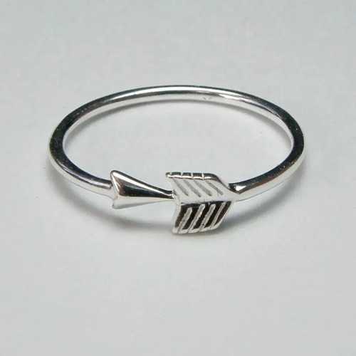 925 Sterling Silver Handmade arrow midi wrap around Style Stacking Band Statement Silver Ring