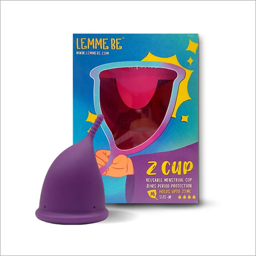 Lemme Be Menstrual Cup - Medical Grade Silicone, 45x40x18 mm , Capacity 25 ml, Multicolor, Multiple Use, No Stain Only Gain