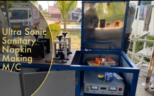 Ultra Sonic Sanitary Napkin Machine By RUDRA HYGIENECARE
