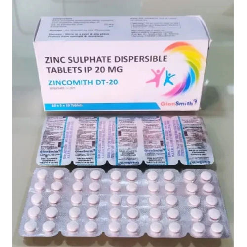 Zinc Sulphate Dispersible Tablets ( Zincomith Dt-20 ) General Medicines