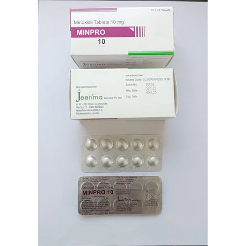 Minoxidil 10 Mg Tablets
