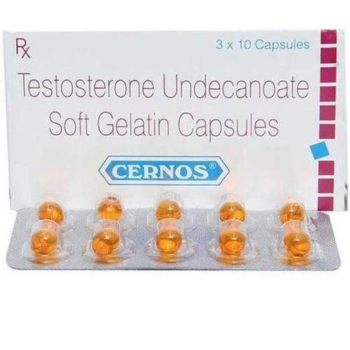 Cernos undecanoate soft gelatin capsules