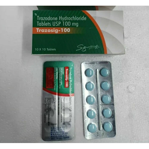 100 mg Trazodone Hydrochloride Tablets USP