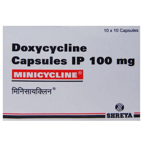 100 mg Minicycline Doxycycline Capsule