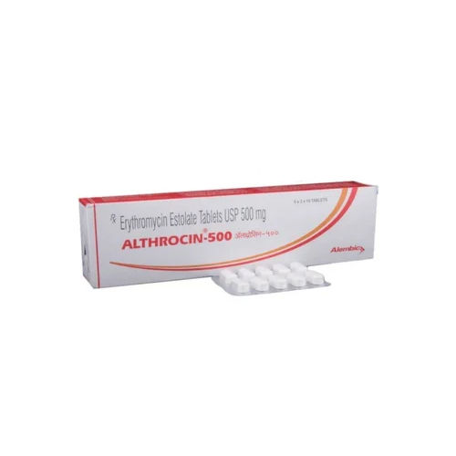 500 Mg Erythromycin Estolate Tablet Usp Grade: Pharmaceutical