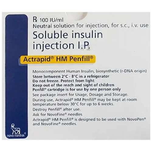 Actrapid Hm Penfill Injection