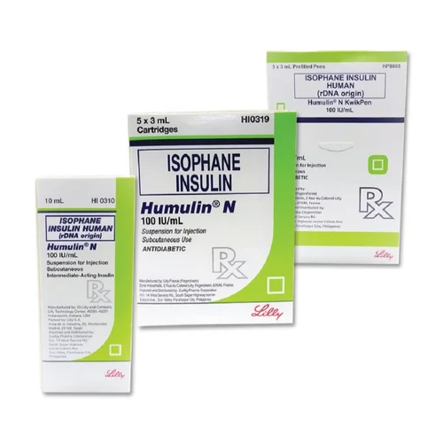 Huminsulin 40 iu ml Isophane Insulin