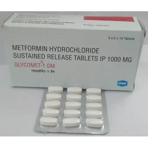 Metformin Hydrochloride Sustained Release Tablets