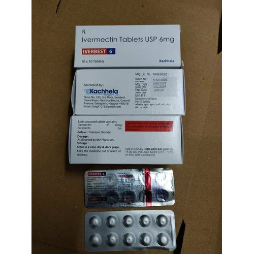 Iverbest 6 mg tablet