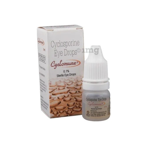 Cyclosporine Eye Drops 0.1%