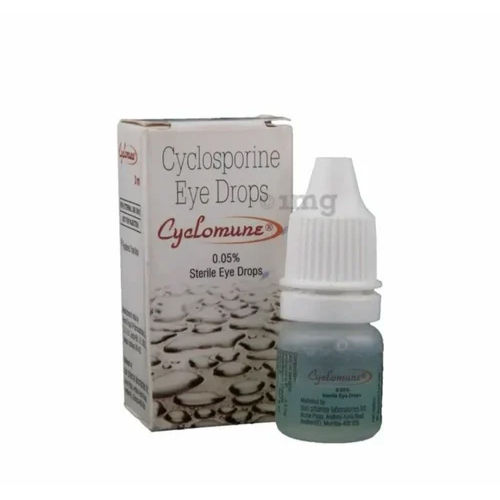 Cyclomune Eye Drops 0.05% Cyclosporine No Side Effect