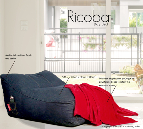 Ricoba Day Bed Length: 138 Centimeter (Cm)