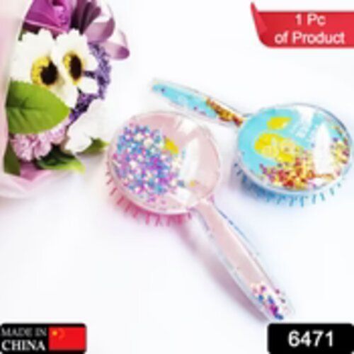 HAIR BRUSH FOR KIDS DETANGLING ANTI-STATIC SOFT MASSAGE FOR BRAIDS CURLY STRAIGHT LONG OR SHORT WET OR DRY HAIR (MULTI-DESIGN)6471