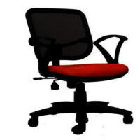Mesh Office Chair Height: 16-17 Inch (In)