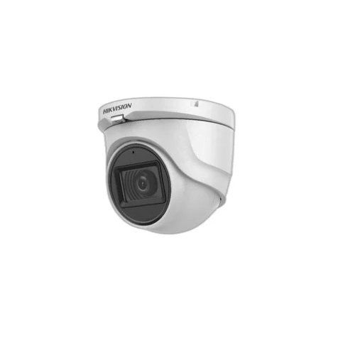 HIKVISION DS-2CE76D0T-ITMFS Digital Dome CCTV Camera - Plastic Material, Weather Proof Design | Reliable Security Solution for Outdoor Monitoring