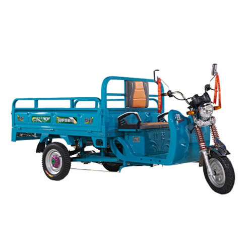 Blue E-Rickshaw Loader