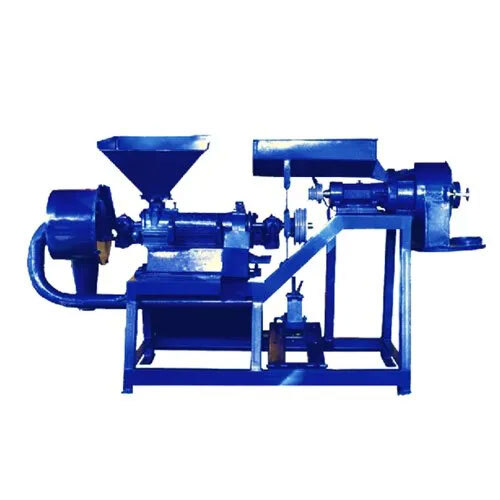 Automatic Double Stage Single Head Huller With Blower Cum