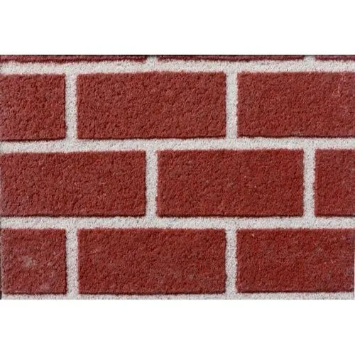 Stone Finish Red Brick Wall Texture Paint