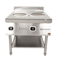 2 Burners Double Commercial Induction Cooker - Automatic Grade: Fully Automatic