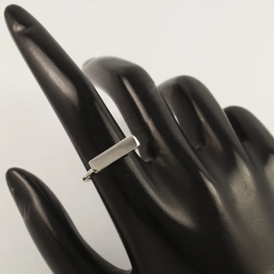 925 Sterling Silver Beautiful Custom Text Engraved Ring