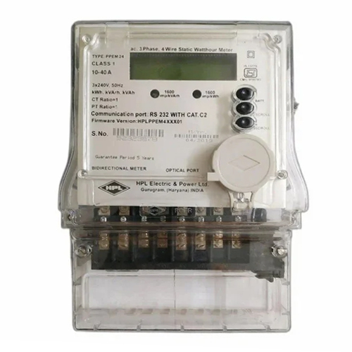 White Liberty 3P Three Phase Electricity Energy Meter