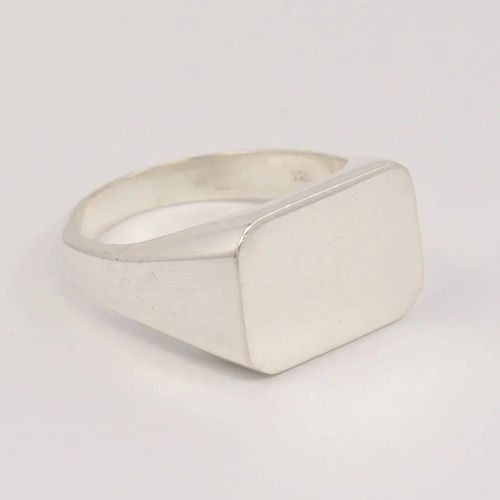 925 Sterling Silver Beautiful Solid Chunky Octagon Shape Ring