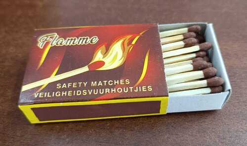 BuyLows Xlite Safety Matches - 8 Boxes (320 Total), Made In Canada, Strike-on-Box For Camping & Emergencies