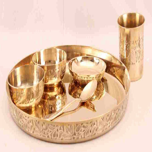 Bronze Thali Set