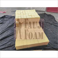 Yellow Pu Die Cut Foam